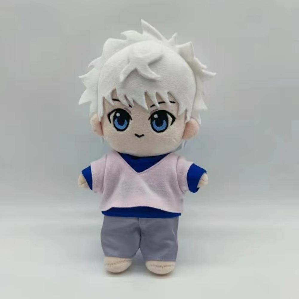 Plush Doll Killua Zoldyck Gon Freecss Kurapika Hisoka Zoldyck Anime Cosplay Stuffed Toys Kids Birthday Gift