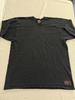 Ausgeblicktes Soffe's Choice T-Shirt Unifarben Schweres Schwarzes T-Shirt USA 90er Jahre
