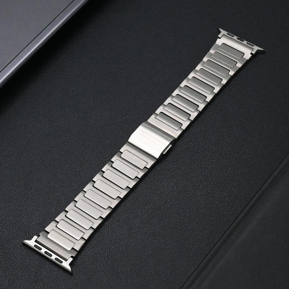 Titanium Strap+metal Case for Apple Watch Ultra 1/2 49mm Series 10 46mm Men Magnetic Bracelet for Iwatch 9 8 7 6 5 SE 45mm 44mm