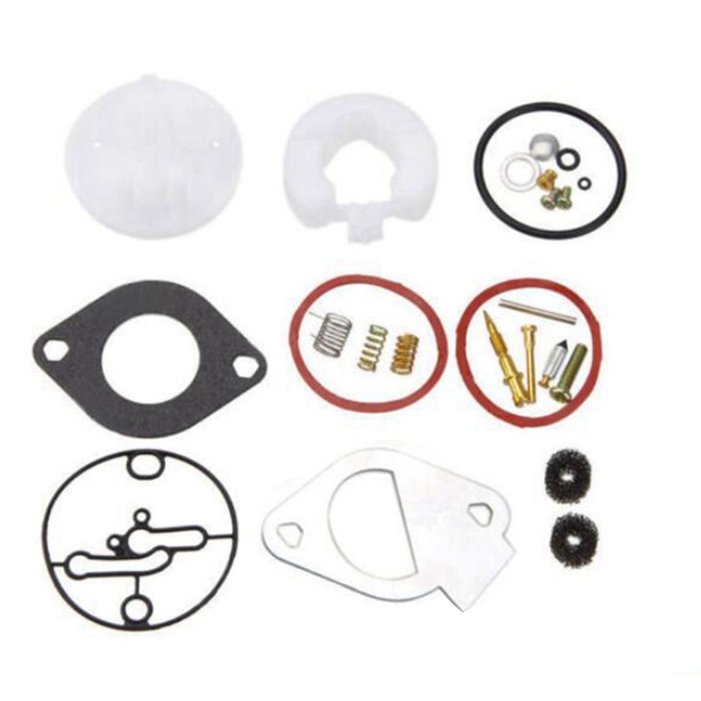 AT19-3X Lawn Mower Carburetor Repair Kit Carb Rebuild Set For Briggs-Stratton 11HP-19HP Master Overhaul For Nikki Carbs