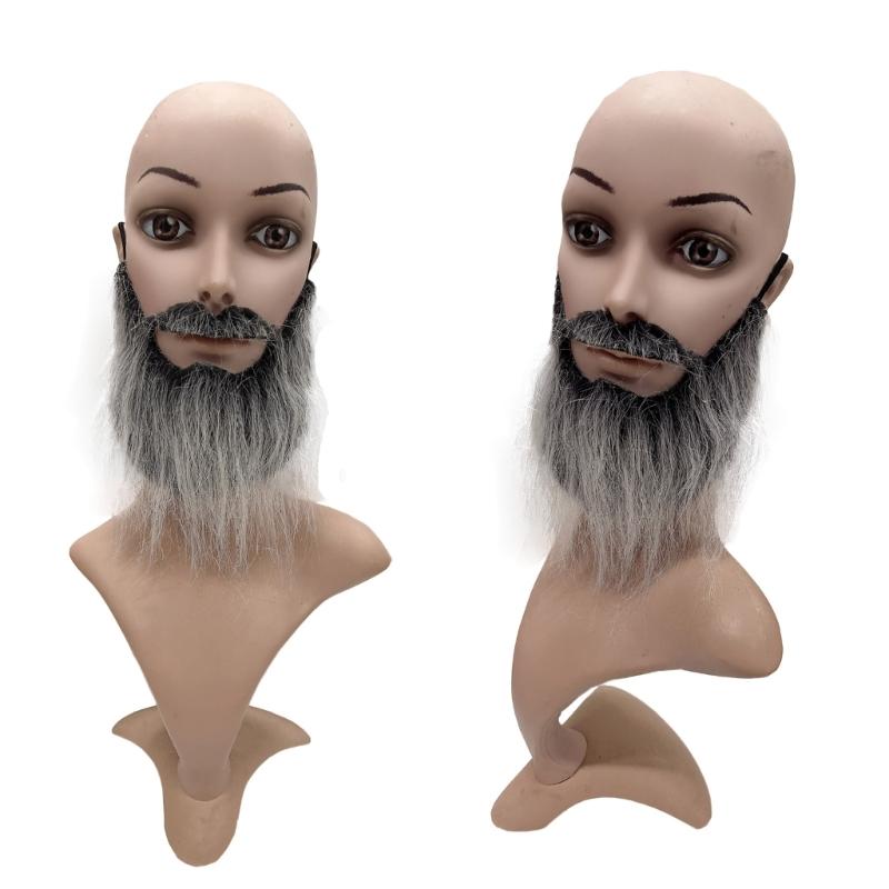 Fake Beards Mustaches Halloween Beard Funny Fake Beard Costume Party Supplies