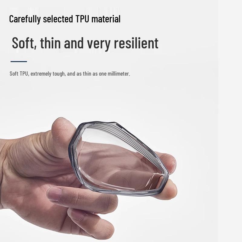 Denza D9 TPU Transparent Car Key Cover - Anti-Fall Protective Shell Accessory