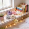 Foodshaped Plush Baozi Stress Ball With Keyring For Office And Home Use