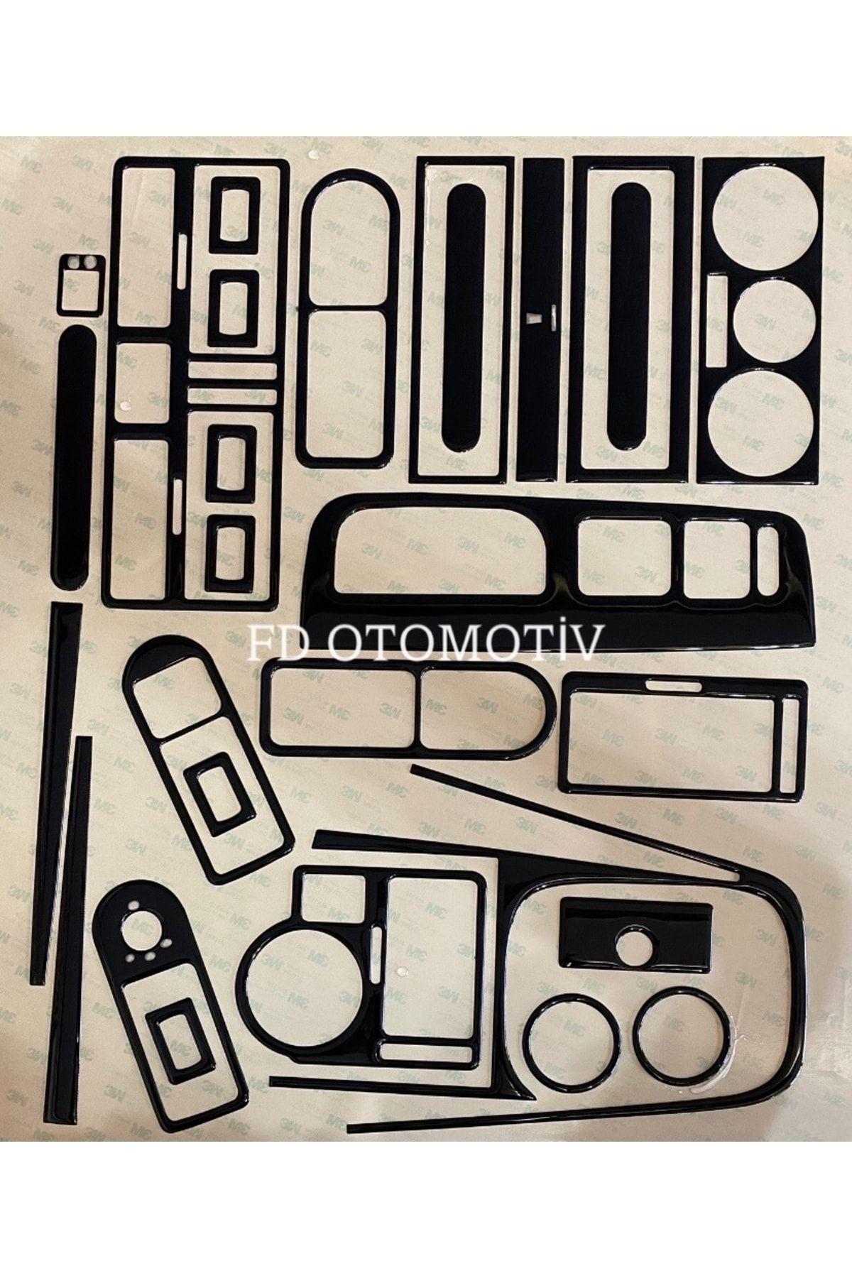 

Volkswagen Bora Full Set Torpido, Konsol, Trim, Göğüs Kaplama Seti Piano Black Renk