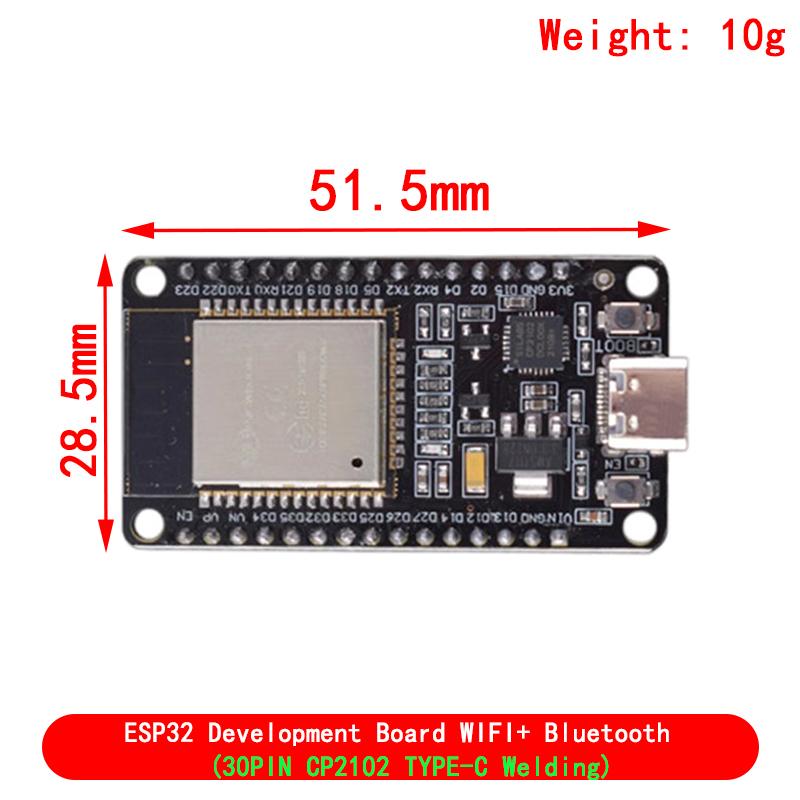 ESP32 Development Board CP2102 CH340C WiFi+Bluetooth Ultra-Low Power Consumption Wireless Module ESP32-WROOM-32 NodeMCU-32S