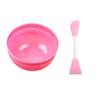 DIY Beauty Mask Tool Mask Bowl Set Plastic Mask Stick Mixing Bowl Beauty Bowl Spa Beauty