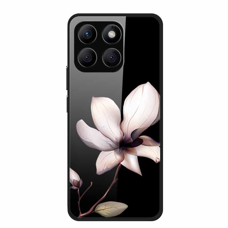 

For Honor 400 Smart 5G Case 6.77 Tempered Glass Hard Back Cover Phone Case For Honor 400 Smart 2025 Case Coque Soft TPU Bumper Honor 400 Smart 5G