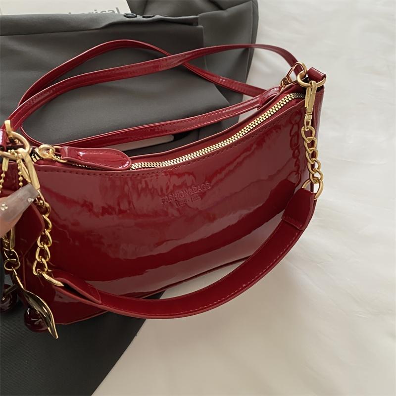 Fashion Niche Design Crescent Bag Casual Minimalist Personality Shoulder Crossbody Bag