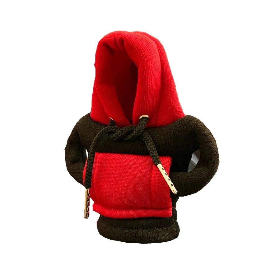 2023 New Car Fashion Hoodie Car Shift Knob Cover Manual Handle Gear Lever Decoration Hoodie Cover Auto Car Interior Accessories