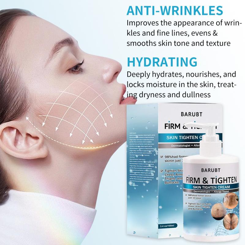 BARUBT firming cream 100ml facial neck tightens and lifts the skin, reduces wrinkles on the face