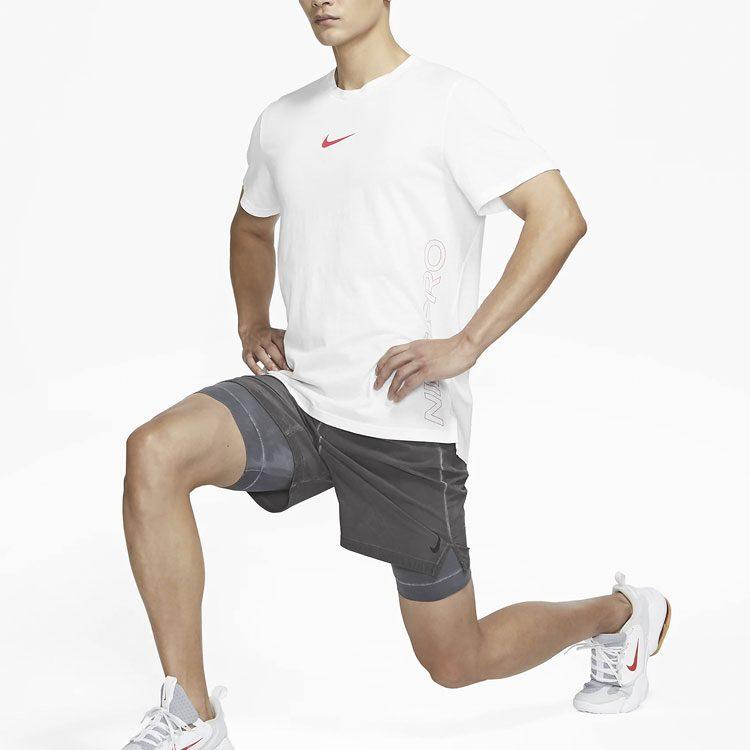 Nike T Shirts Men's White Crew Neck Thin DD1829-100