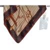 New high-end scarf green imitation silk scarf light luxury high-end cashew flower Korean pattern spring and autumn models
