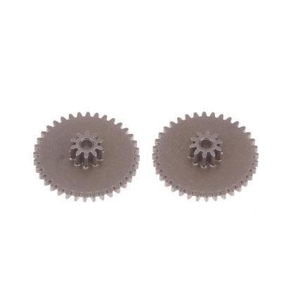 5Pcs 10T-36T Metal Double Gear Reduction Gear 0.5/0.5 Modulus 2Mm Hard Wear-Resistant Gear For Diy Model Making