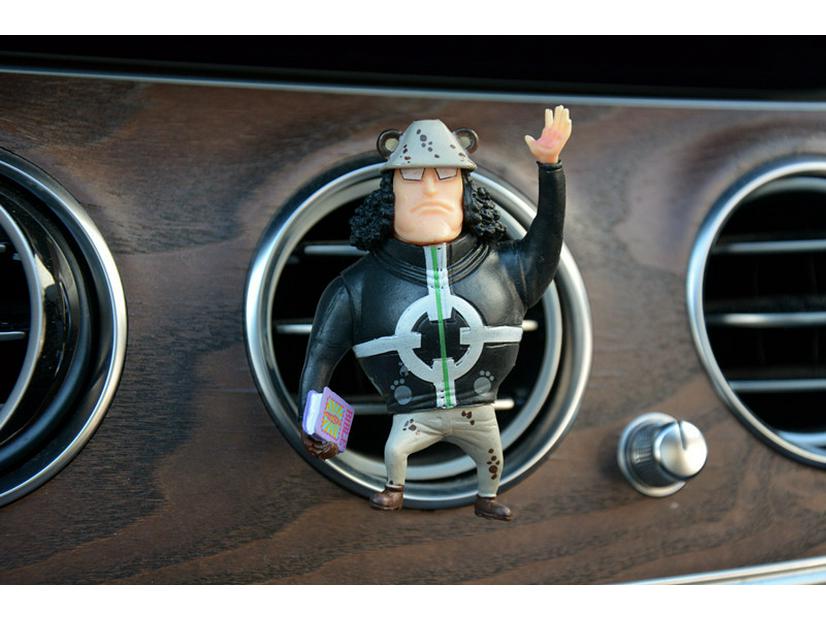 One Piece Luffy Car Dashboard Figure Air Vent Perfume Gift Box