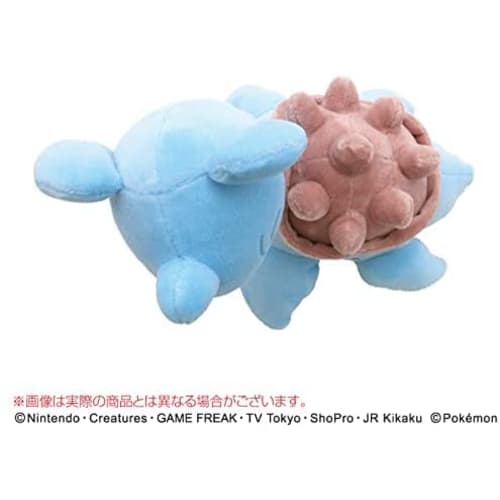 Ensky Pokemon Fluffy Pillow Laplace Approx. 210 X 170 X 185 Mm Made of Polyester