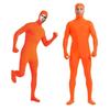 Stealthy Full Body Suit With Face Opening High Elasticity Spandex For Halloween Stage Performances Role Play Photography