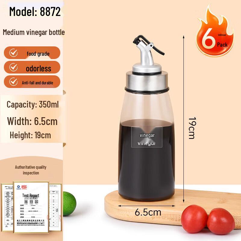Acrylic Oil and Vinegar Dispenser Bottle