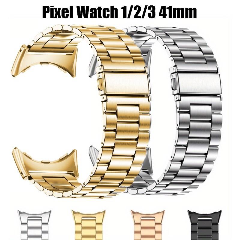 Metal Strap for Google Pixel Watch 3 41mm Pixel2 Stainless Steel Watch Replacement Watch Band