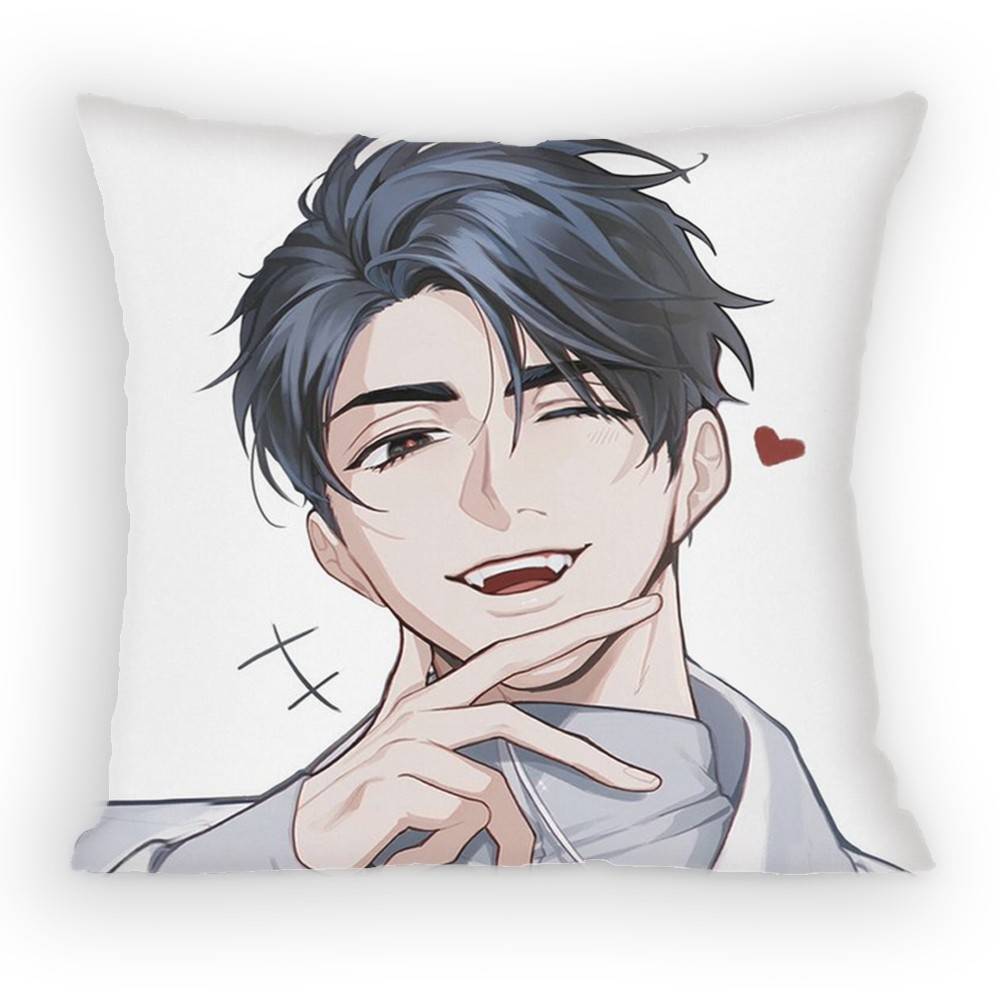 Alien Stage Ivan Pillow Case Antidustmite Pillowcase Invisible zipper silky short plush Sofa cushion cover