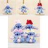 Stitch Plush Toy With Red Bow For Kids And Collectors