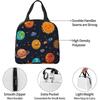 Space Planet Insulated Lunch Bag for Kids Solar System Lunch Box Universe Galaxy Cooler Bag for Boys Girls School Travel Picnic