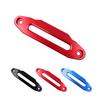 Aluminium 254mm 10" Zoll Bugöse für Synthetisches Windenseil Kabel Führung ATV UTV 8000-12000lbs Schwarz Blau Rot