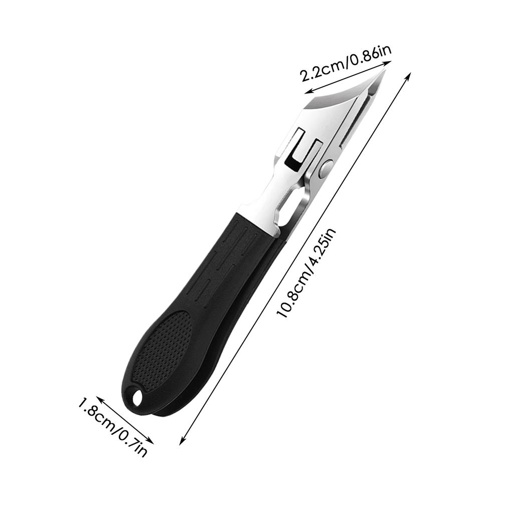 Toenail Clipper For Ingrown Thick Toenails Toenails Trimmer Professional Toenail Nipper Wide Jaw Opening Toenail Cutter