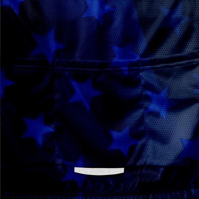 Mens Cycling Jersey Short Sleeve Breathable Quick-Dry Print Bike Shirt Road Riding