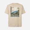 COLUMBIA Unisex Csc Outdoor White Graphic Short Sleeve T-Shirt