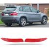 For BMW X5 E70 Rear Bumper Reflector Red 63217158949 63217158950 Rear Light Reflectors Accessory Fit for BMW E70 X5 2007-2013(Left & Right)