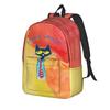 Pete the Cat  Casual Backpack Gift Student Work Groovy  Daypack for Men Women College Canvas Bags