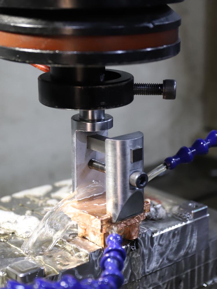 CNC Electric Discharge Machine Copper Electrode Fixture & Pulse Electrode Chuck