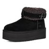 UGG Short Snow Boots Women's Black Sneakers 1144041-BLK