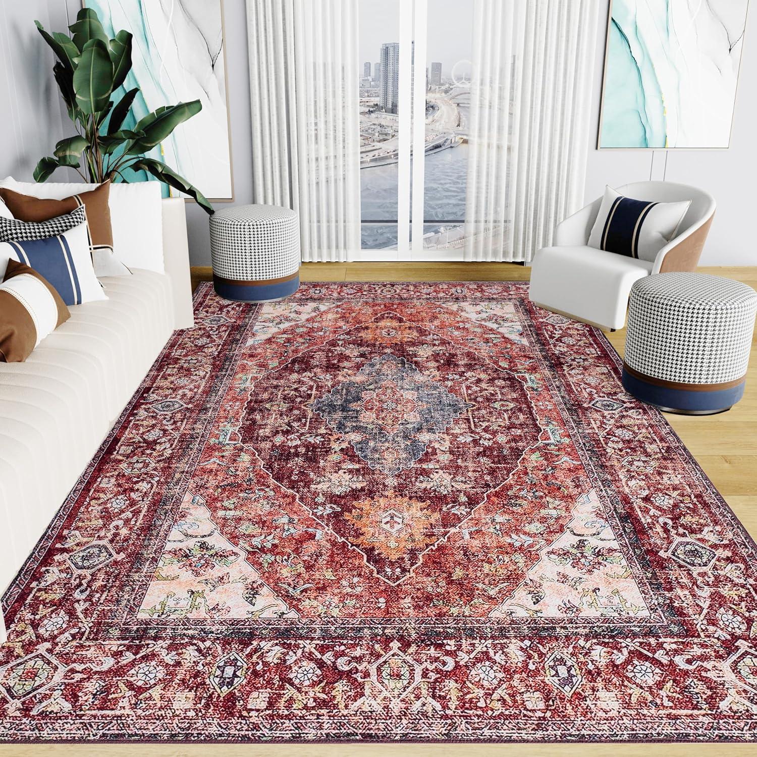 

Stylish Cheetah Pattern Animal Flower Area Rug for Bedroom Living Room Decor Floor Mat in Green Blue Pink for Home Door Decor 50x80cm