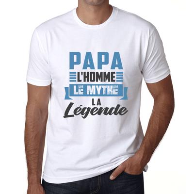 5 Papa Men's T-Shirt Myth Legend T-shirt Papa Tee Shirt Papa Bear