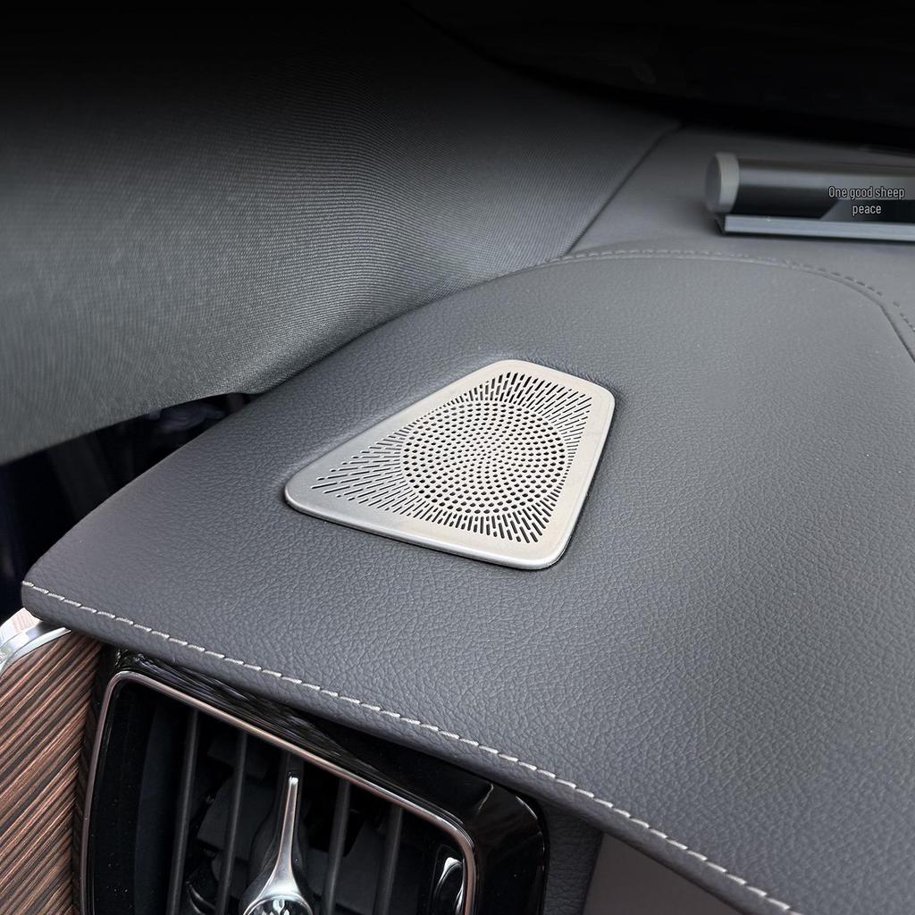 Compatible XC60/S60/V60 Air Vent Mask Decorative Stickers for Center Console Dashboard.