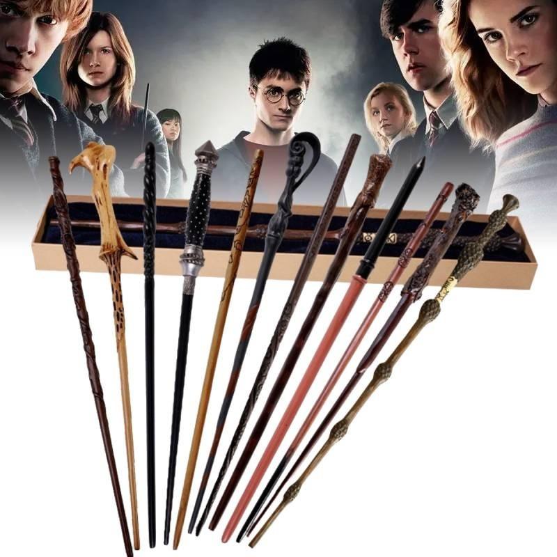 Hermione Granger Magic Wand High-quality Resin Prop Elegant Brown Box