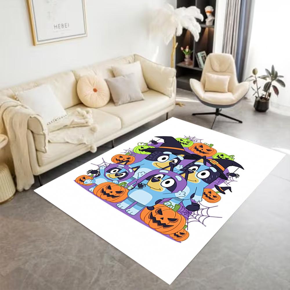 Halloween Costumes Party Floor Rug Office Rug Perfect for Dormitory Playrooms Living Rooms Kitchen Anti-slip Rug Office Home Decor