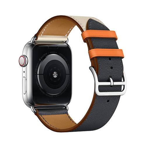 Leather Strap for Apple Watch Band 44mm 40mm 45mm 41mm 38mm 42mm Genuine Leather Single Tour Bracelet iWatch Series 5 4 3 6 Se 7