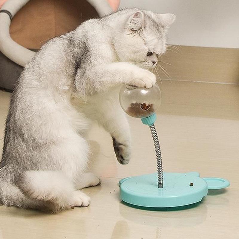 New Cat Puzzle Food Leaking Ball Toy Cat Dog Interactive Treat Leaking Toy Catnip Slow Cat Dog Feeder Fun Pet Products Accessory