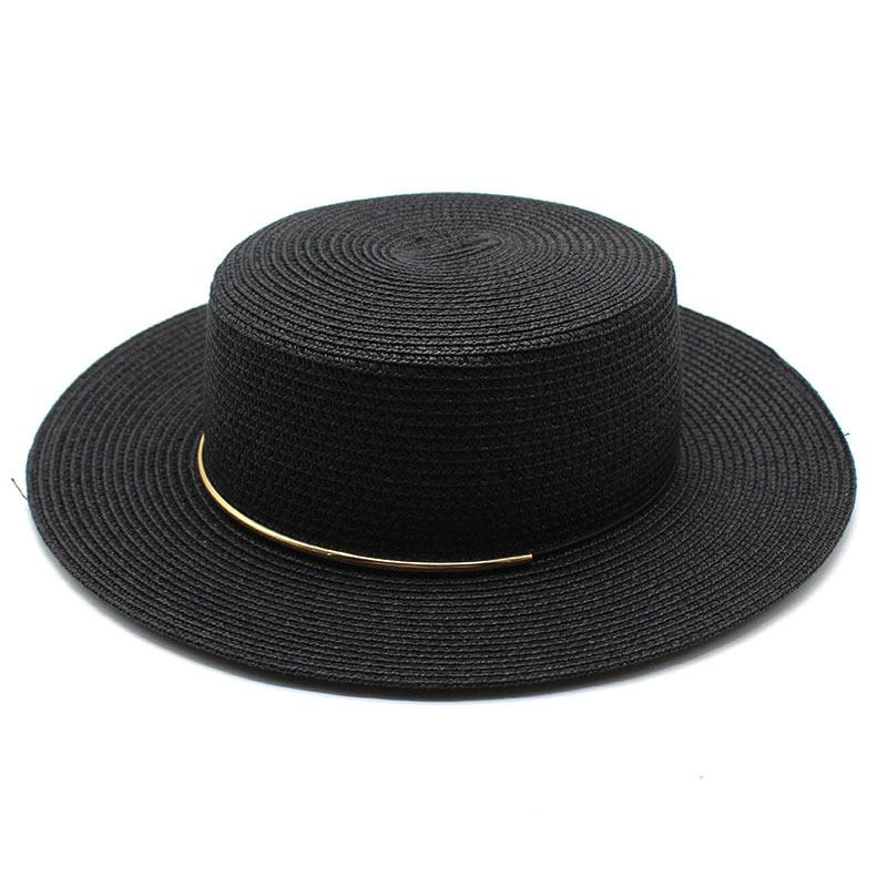 Classic Irish Straw Hat With Wide Brim For Summer Sun Protection And Breathability
