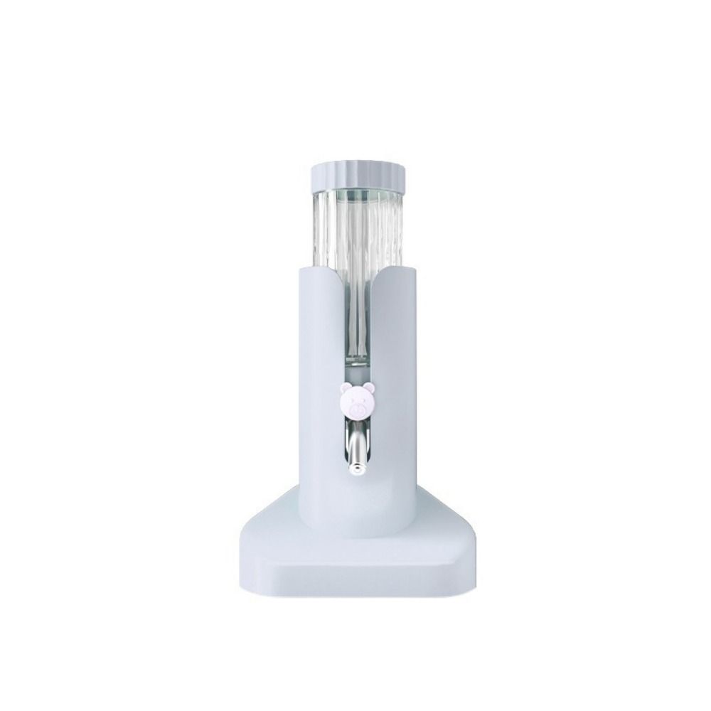 

Leak-Proof Hamster Water Bottle with Stand Detachable Hamster Water Dispenser Cage синий