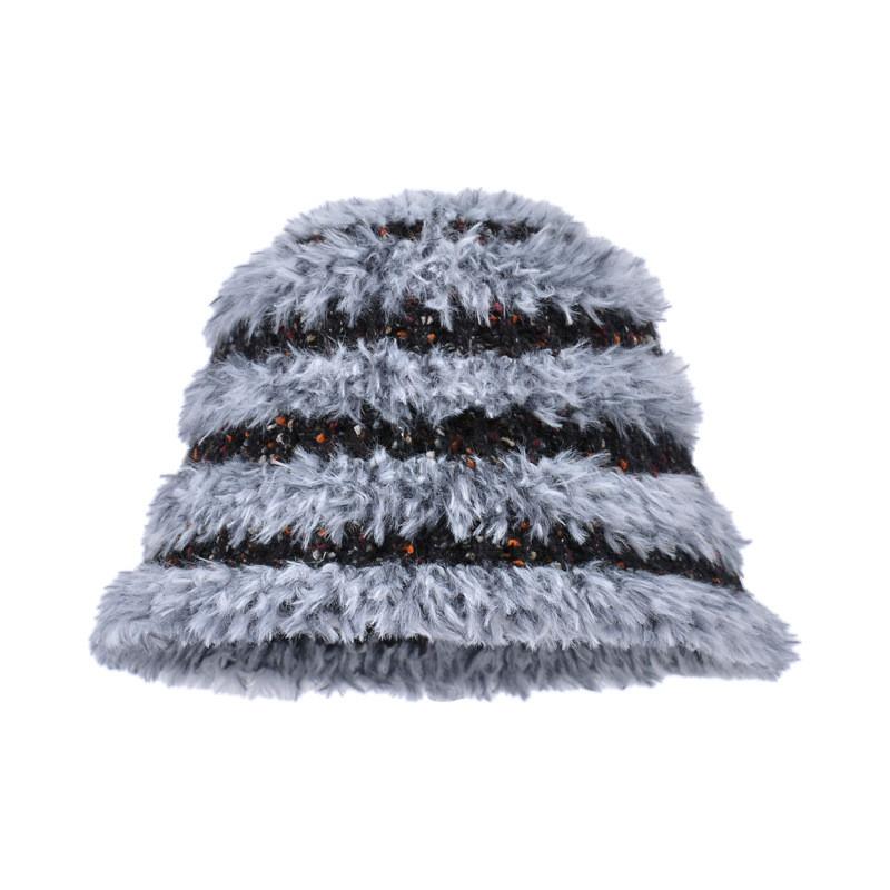 Winter Warm Bucket Hat For Women With Polyester Material Windproof And Cozy Design