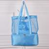 Thermal ulation Cooler Bag Clothes Cosmetic Organizer Waterproof  Food Drink Storage Bags Double Layed Mesh Tote Beach Bag