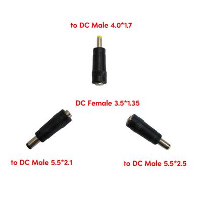 Mehrzweck-Adapter-Konverter DC3.5x1.35mm Buchse auf DC5.5x2.1mm Stecker für Laptop Router Kamera Zubehör
