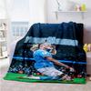 Haaland 149 Customize Your Name Blanket Gift Personalized Blanket Comfortable for Bed Livingroom Office Chair Bedding Ideal for All Seasons