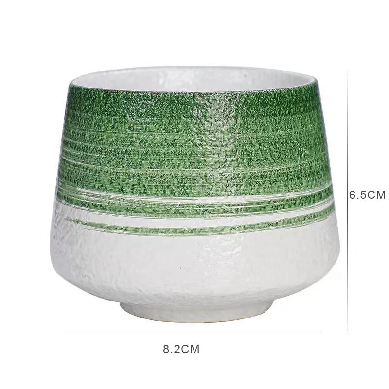 Large Ceramic Tea Cup Porcelain Teacups Teaware Japanese Kung Fu Tea Set Water Cup Master Cup Single Cup Pottery Cup Stoneware