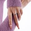 Open Stylish Geometric Ring For Women Featuring Vibrant Colorful Stones Perfect For Fashion And Wear Everyday