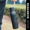 1Pc Portable Large-capacity Thermos Cup Women's and Men's Fitness Stainless Steel Thermal Insulation Kettle Outdoor Sports Water Cup Gift