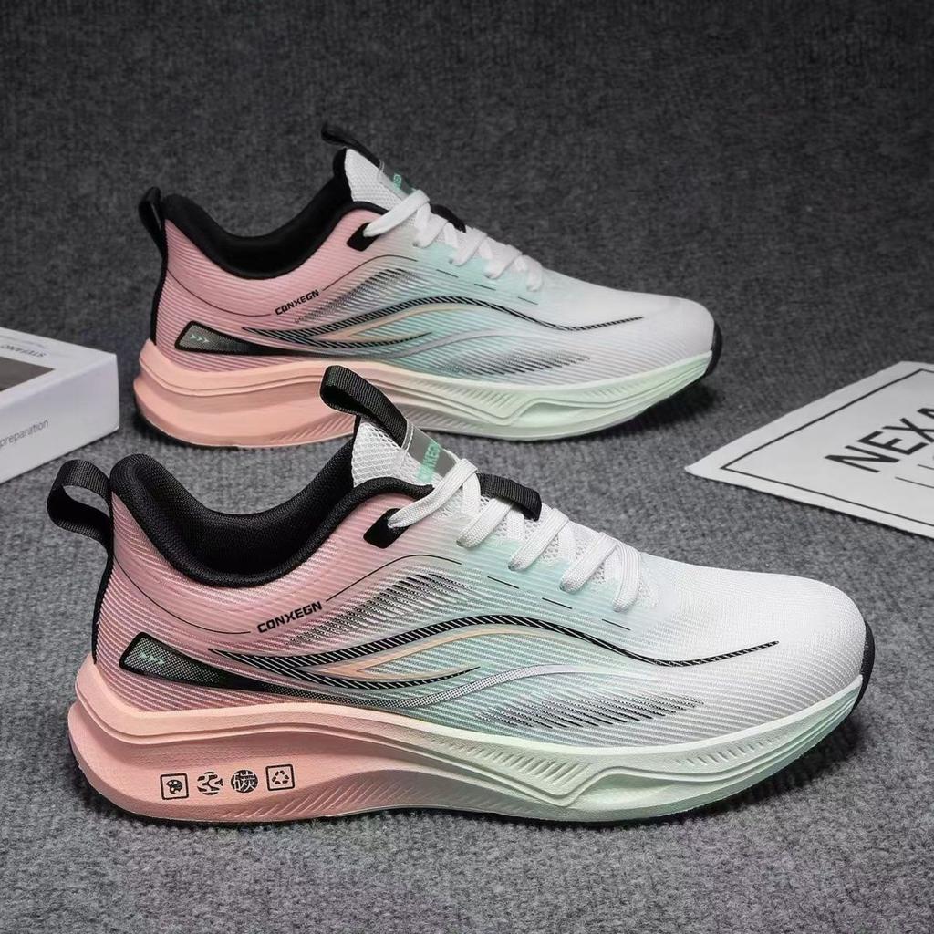2025 new summer men's shoes fashion trend travel shoes low top lightweight breathable running shoes comfortable sports shoes
